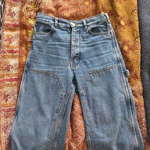 Jesse Kamm Handy pants mid blue size 6